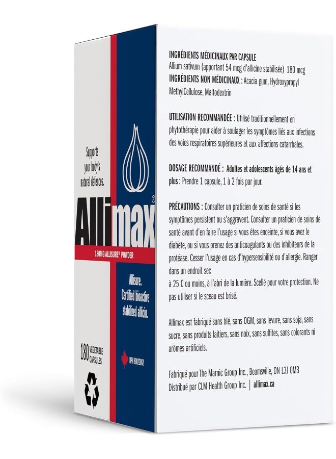 ALLIMAX Stabilised Allicin, 180 CT - Image 4